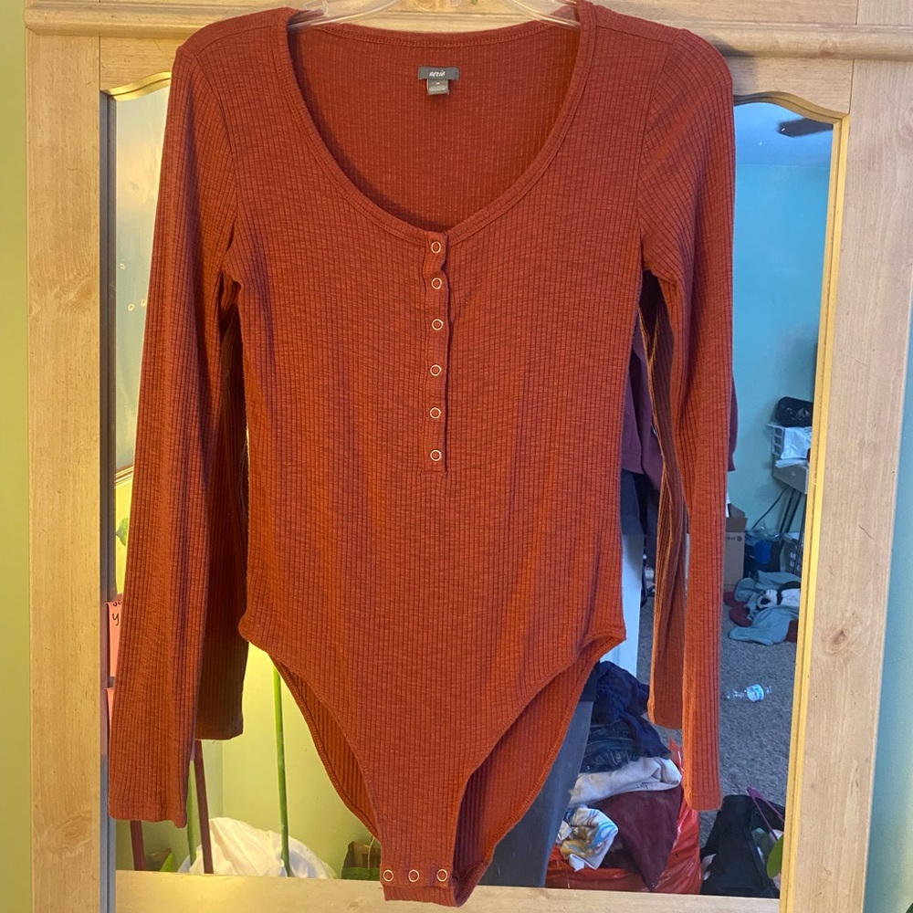 Aerie Long Sleeve Bodysuit